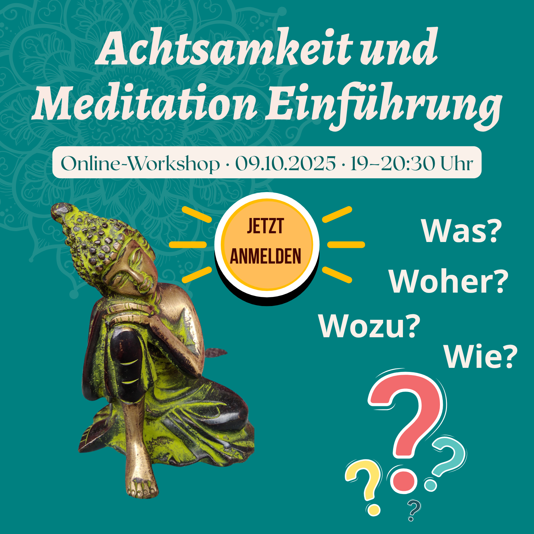 Einführung Achtsamkeit und Meditation Online